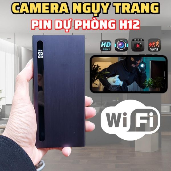 Camera ngụy trang pin dự phòng H12