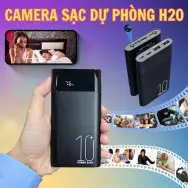 Camera ngụy trang pin sạc dự phòng H20 Pro xem từ xa