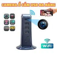 Camera wifi ổ cắm sạc USB xem từ xa quay phim 4k siêu rõ nét