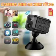 Camera mini siêu nhỏ lắp sim 4G X74 xem từ xa tích hợp quay đêm siêu nét